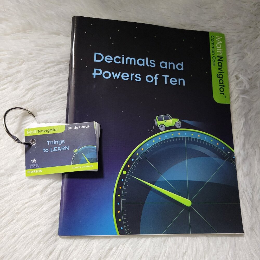 Pearson Math Navigator Decimals and Powers of Ten Bundle Set